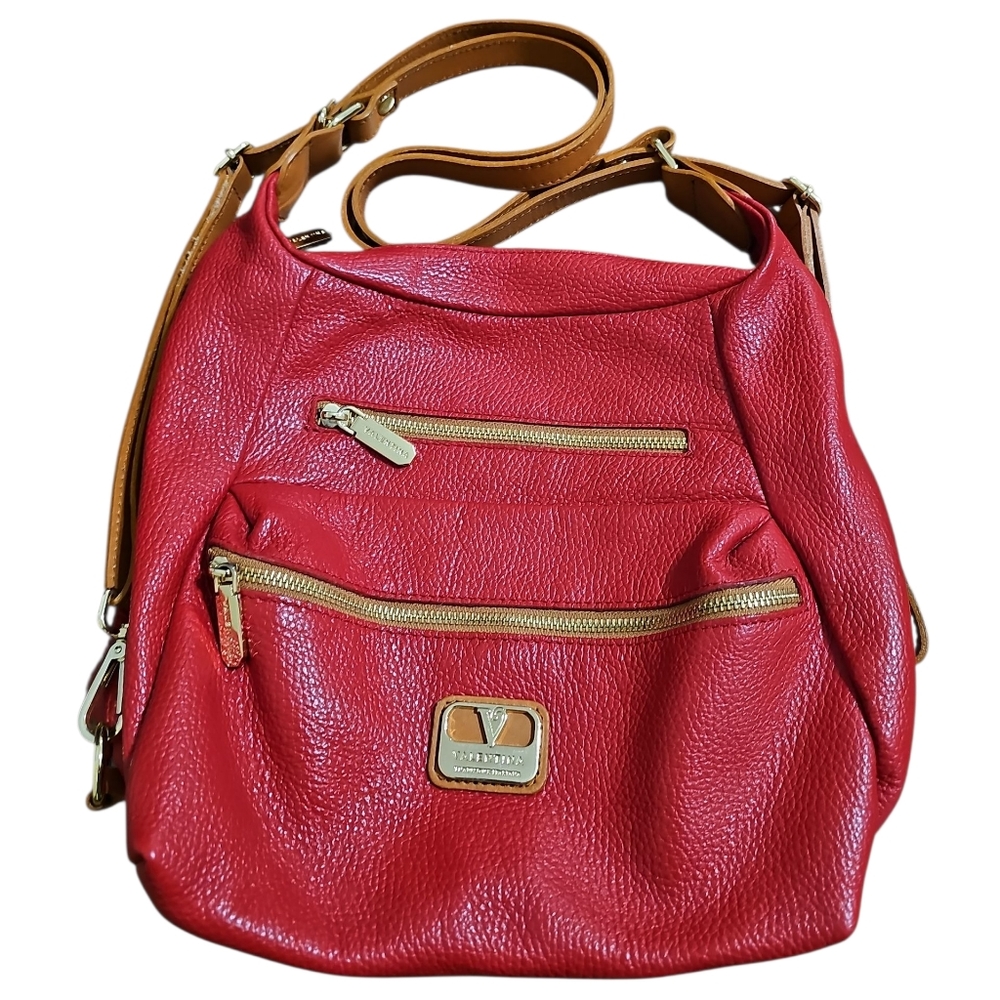 Valentina Convertible Italian Leather Purse